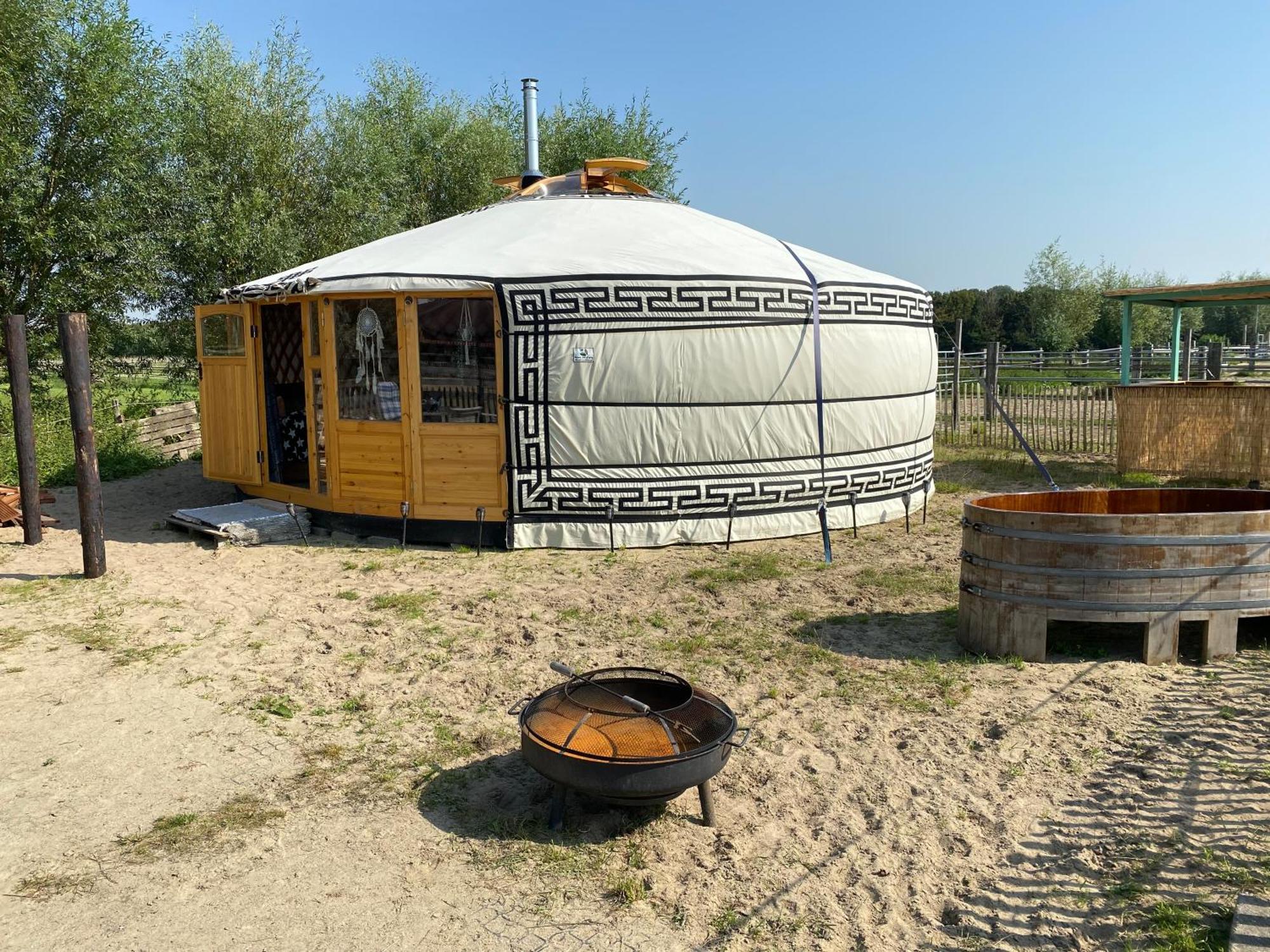 מלון קאודקרקה Luxe Yurt מראה חיצוני תמונה